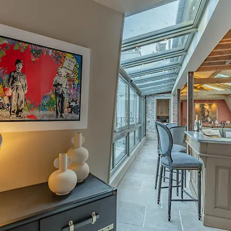 Lovely Penthouse With Terrasse Apartamento *